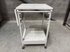 Grey Metal Trolley - No Reserve