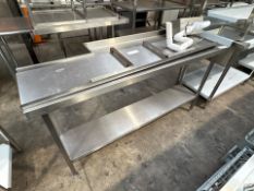 Stainless Steel Table - No Reserve