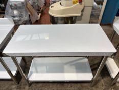 Hamoki Stainless Steel Table - No Reserve