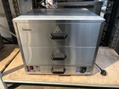 Infernus INF-FWD1 Bun Warming Two Drawer Cabinet - No Reserve