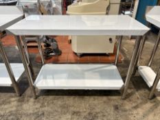 Hamoki Stainless Steel Table - No Reserve