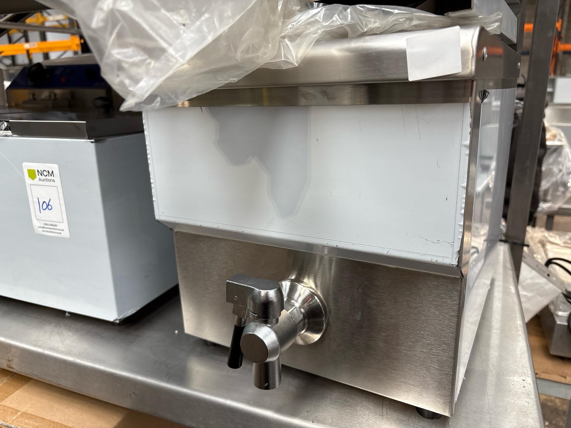 iMettos DF 8T Electric Fryer With Oil Drain - No Reserve