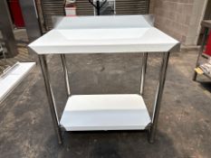 Hamoki Stainless Steel Table - No Reserve