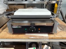 Hamoki PG-MA Medium Panini Contact Grill - No Reserve