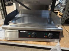 Hamoki GR610 61cm Chrome Plated Electric Griddle - No Reserve
