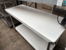 Hamoki Stainless Steel Table - No Reserve