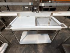 Infernus INF-1200LD Commercial Stainless Steel Single Bowl Sink - No Reserve