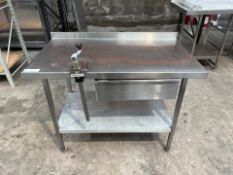 Stainless Steel Table - No Reserve