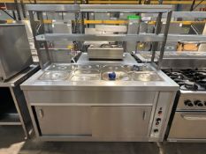 Stainless Steel Bain Marie And Hot Cupboard - No Reserve