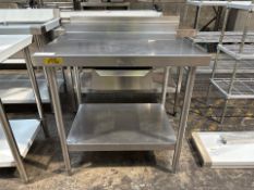 Stainless Steel Table - No Reserve