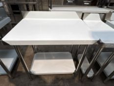 Hamoki Stainless Steel Table - No Reserve