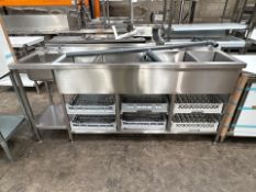 Stainless Steel Sink Unit - No Reserve