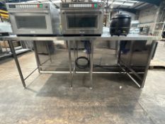 Stainless Steel Prep Table - No Reserve