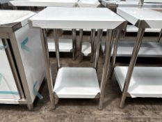 Hamoki Stainless Steel Table - No Reserve