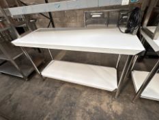 Hamoki Stainless Steel Table - No Reserve