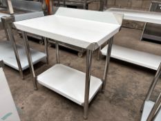 Hamoki Stainless Steel Table - No Reserve
