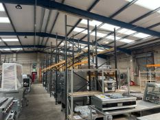 Run Of 18 Back To Back Bays Of Boltless Racking - No Reserve