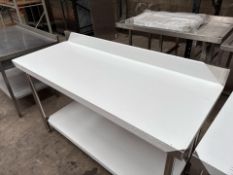 Hamoki Stainless Steel Table - No Reserve