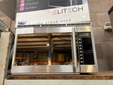Elitech 22L Steam Oven - No Reserve