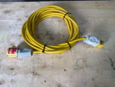 14m Extension Cable 4mm 110v 32a