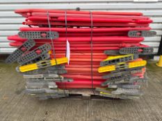 Pallet Of Plastic Safety Fencing