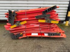 Pallet Of Plastic Safety Fencing