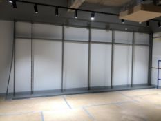 Wall System (32mm Pitch), Possible 20 Bays Depending on Configuration