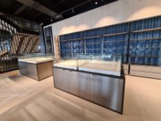 Accessory Table - Missing End Panels & Top Glass Panel