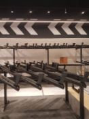 Midfloor Bike Rack - 3 Bay Back to Back - holds up to 32 Bikes