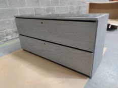 1200 Unit Carcass with 2no Drawers