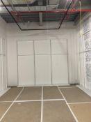 Wall System (32mm Pitch), Possible 20 Bays Depending on Configuration