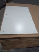 Low Display Table End Panel