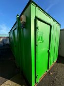 20 Foot Site Office Collection from Selby, North Yorkshire - a Hiab will be required for loading V