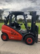 2008 Linde H40D Diesel forklift truck with Triple Mast