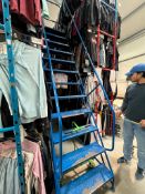 Industrial Warehouse Ladder, 6 Available But Each Lot Is For One Set - No Reserve