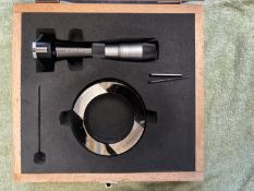 Bowers Bore Gauge 2in-2.5in/8in & Setting Ring In Wooden Case