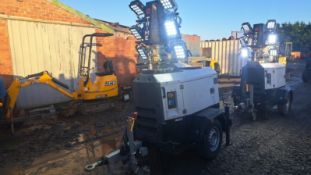 Trime X-ECO Lighting Tower 9m Mast 6 LED Lights year of manufacture: 2018 Type: X-ECOK2 Engine: