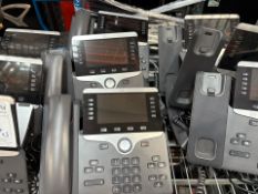 Grey Cisco Desk Phone x3 - No Reserve