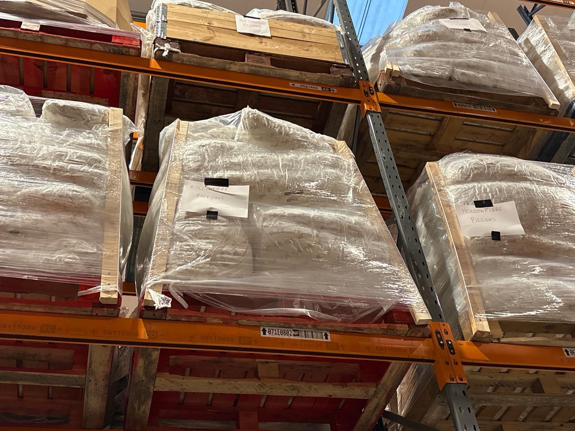 Pallet Of Hollow Fibre Pillows - No Reserve - Image 5 of 6
