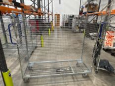 Metal Cage With Wheels - No Reserve