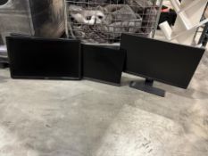 Assorted Desktop Monitor x3 - No Reserve