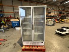 Husky Double Door Refrigerator - No Reserve