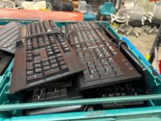 Box Of Assorted Keyboards - No Reserve