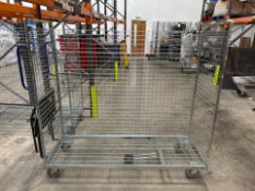 Metal Cage With Wheels - No Reserve