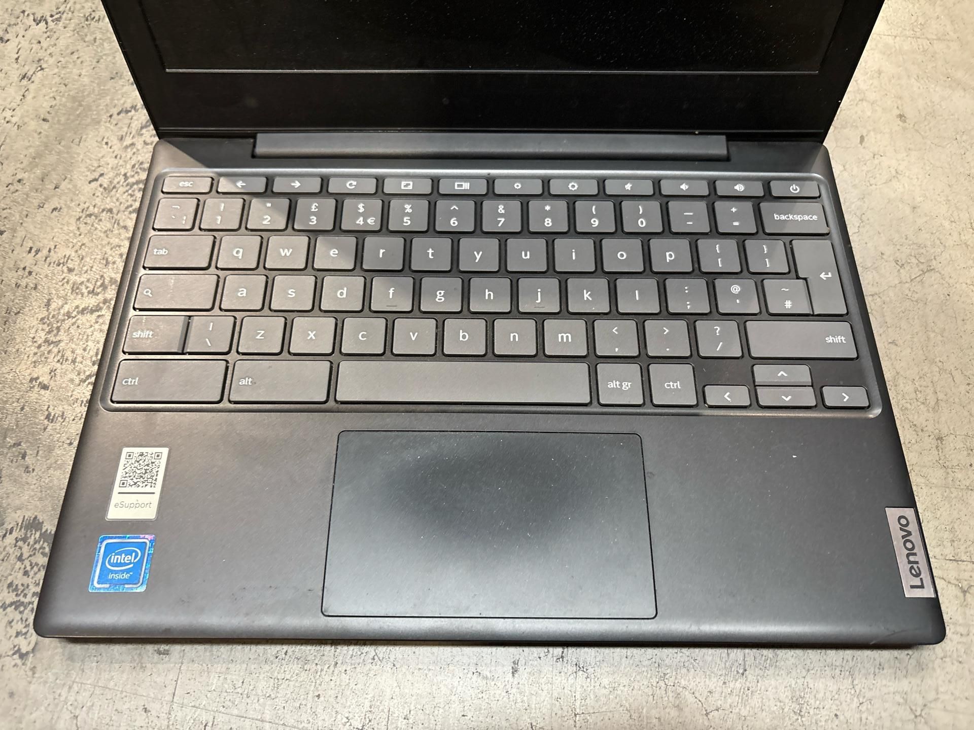 Black Lenovo Chromebook Idea Pad 3 - No Reserve - Image 3 of 4