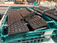 Box Of Assorted Keyboards - No Reserve