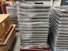 Pallet Of Grey Metal Racking Shelves - No Reserve