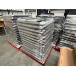 Pallet Of Grey Metal Racking Shelves - No Reserve