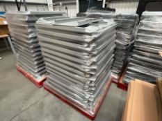 Pallet Of Grey Metal Racking Shelves - No Reserve