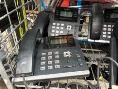 Grey Yealink Desk Phone x2 - No Reserve